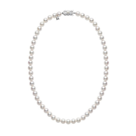 Náhrdelník s bielymi morskými perlami Pearl Necklace