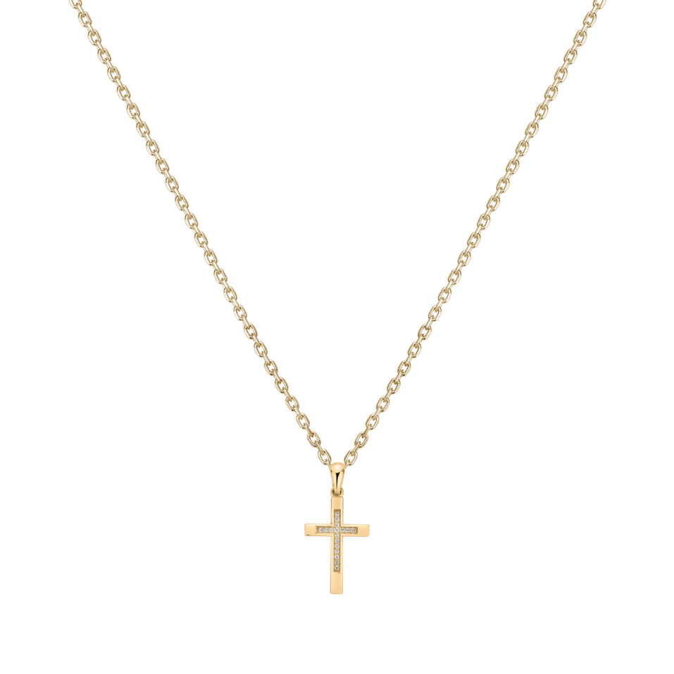 Prívesok s diamantmi Cross